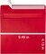 50 Pack #10 Business Envelopes Self Seal 4x9 Standard Envelopes for Business, Invoices, Letter Mailing, 4 1/8 x 9 1/2 Inches (Red, 4.13 x 9.49)